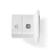 Nedis ZBDCO11WT Zigbee 3.0 szén-monoxid érzékelő, Szenzor élettartama: 10 év | EN 50291 | Android™ / IOS | Tesztgombbal