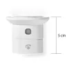 Nedis ZBDCO11WT Zigbee 3.0 szén-monoxid érzékelő, Szenzor élettartama: 10 év | EN 50291 | Android™ / IOS | Tesztgombbal