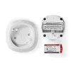 Nedis ZBDCO11WT Zigbee 3.0 szén-monoxid érzékelő, Szenzor élettartama: 10 év | EN 50291 | Android™ / IOS | Tesztgombbal