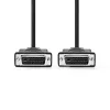 Nedis CCGP32001BK30 DVI-D 24+1p kábel, 2560x1600, hossz 3m