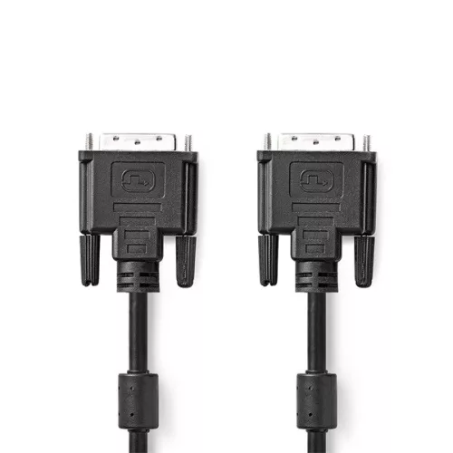 Nedis CCGP32001BK30 DVI-D 24+1p kábel, 2560x1600, hossz 3m