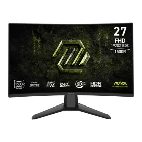   MSI Monitor GAMING MAG 274CF X24 27" Rapid VA FHD 1920x1080 16:9, 4000:1, 240Hz 2x HDMI, DP, Black