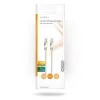 Nedis CCGP85100GY20 UTP Cat5e patch kábel, RJ45, 10/100/1000 Mbit/s, hossz 2m