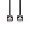 Nedis CCBW85100AT200 UTP Cat5e patch kábel, LSZH, RJ45, 10/100/1000 Mbit/s, hossz 20m, fekete