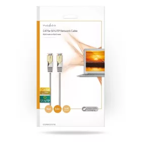   Nedis CCGP85121GY75 UTP / FTP Cat5 patch kábel, RJ45 aranyozott érintkezők, 10/100/1000 Mbit/s, hossz 7,5m