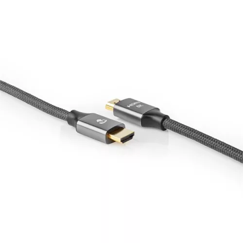 Nedis Profigold CVTB35000GY10 ultra HDMI 2.1 kábel, 8K@60Hz, 48 Gbps, 1 m