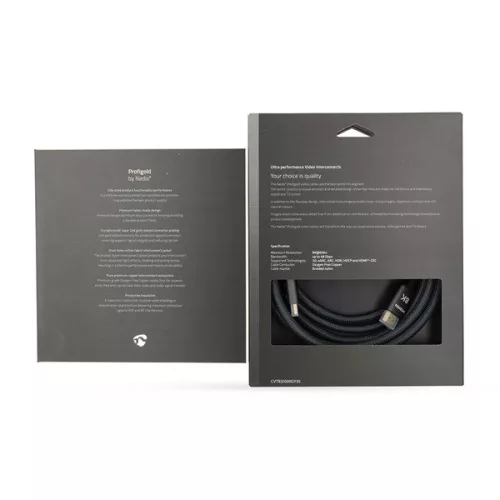 Nedis Profigold CVTB35000GY30 ultra HDMI 2.1 kábel, 8K@60Hz, 48 Gbps, 3 m