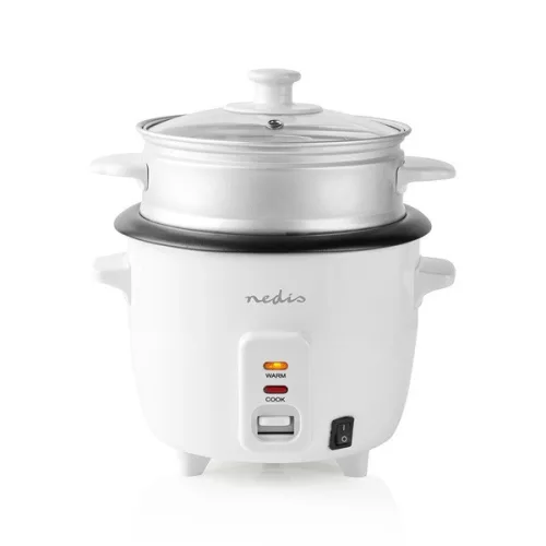 Nedis KARC06WT rizsfőző, 0,6 liter, 600W, tapadásmentes bevonat