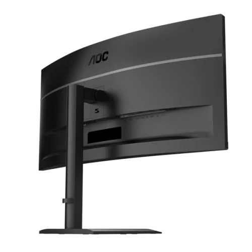 AOC Ívelt VA 120Hz monitor 34" CU34E4CV, 3440x1440, 21:9, 4ms, 350cd/m2, DisplayPort/2xHDMI/4xUSB-A, áll.mag., hangszóró