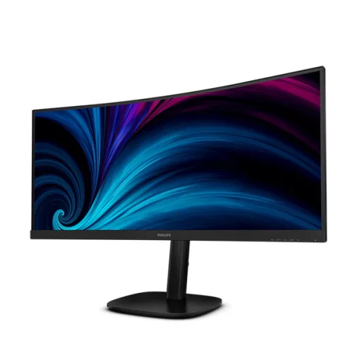 PHILIPS Ívelt VA monitor 34" 34B2U3600C, 3440x1440, 21:9, 4ms, 300cd/m2, DisplayPort/HDMI/USB-C, áll. mag.