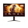 AOC Ívelt Gaming VA monitor C27G4Z2 27", 1920x1080, 16:9, 300cd/m2, 1ms, 2xHDMI/DisplayPort, áll.mag., 260Hz