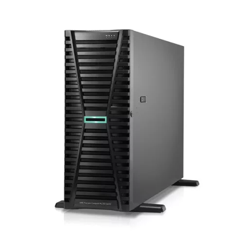 HPE torony szerver ProLiant ML350 Gen12, Xeon 16C 6515P 2.3GHz, 1x64GB, 2x480GB SSD 8xSFF, MR408i-o, 2x1000W