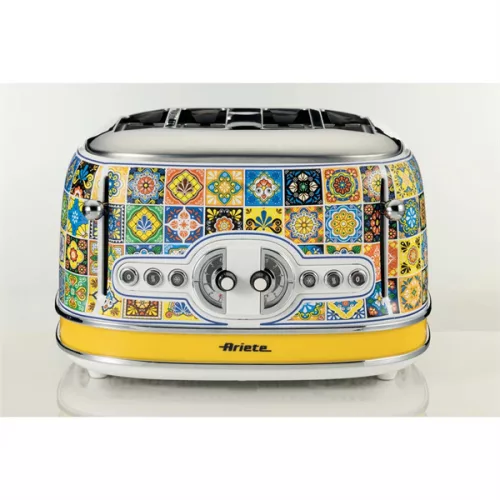ARIETE 156 Positano kenyérpirító, 4 szeletes, 6 fokozat, 1600W