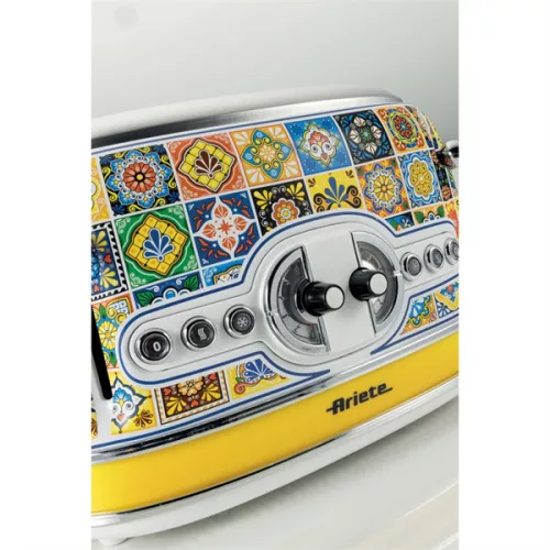 ARIETE 156 Positano kenyérpirító, 4 szeletes, 6 fokozat, 1600W