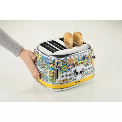 ARIETE 156 Positano kenyérpirító, 4 szeletes, 6 fokozat, 1600W