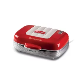   ARIETE 1972.RD Party Time szendvics-, muffin- és fánksütő, 700W,  Piros
