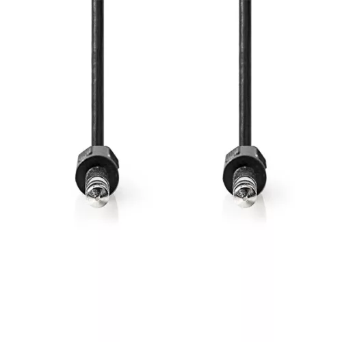 Nedis CAGL23000BK20 6,35 mm sztereo jack dugó (apa) kábel, 2m