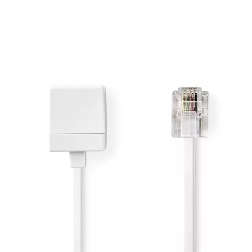 Nedis TCGL90205WT100 RJ11 hosszabító kábel, fehér