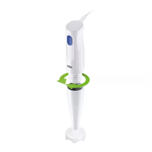 BRAUN MQ10.000PWH MultiQuick botmixer, 450W, Fehér