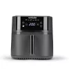 NUTRIBULLET NBA0611DG Crisplite 3in1 forrólevegős sütő, 6L, 1700W, Fekete
