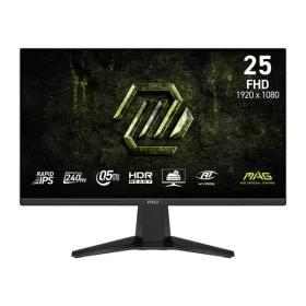   MSI Monitor GAMING MAG 255F X24 24,5" FHD Rapid IPS 1920x1080, 16:9, 240Hz, 1000:1, 0,5ms, 2x HDMI, DP, Black