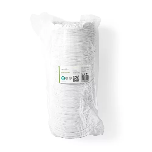 Nedis DRHO127WT60 univerzális páraelszívó PVC cső, 127 mm | 6,00 m | Alkalmas: Légkondicionálókhoz / Szárítógépekhez