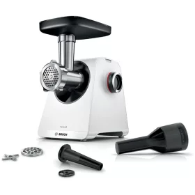   BOSCH MFWS420W Serie 4 MultiPower Húsdaráló, 2,5kg/perc, 1900W, Fehér/Fekete