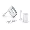 BOSCH MFQ36440 ErgoMixx Kézi mixer szett, 450W, 5 fokozat, Fehér/Szürke