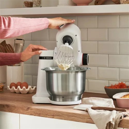 BOSCH MUMS2EW00 Serie 2 MUM Konyhai robotgép, 700W, 4 fok.ozat, Fehér