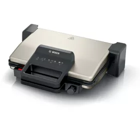   BOSCH TCG3302 Kontaktgrill, 2000W, kivehető grill-lapok, Ezüst