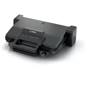   BOSCH TCG3323 Kontaktgrill, 2000W, kivehető grill-lapok, Fekete