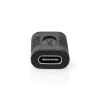 Nedis CCGB64900BK USB-C toldó adapter, USB C aljzat - aljzat,  USB 3.2 Gen 2, 4K@60Hz, 10 Gbps