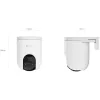 EZVIZ CS-H8C PRO 3K 5MP Ultra HD Kültéri kamera, 2880x1620, 360° panoráma látás, automatikus zoom követés, Wi-fi