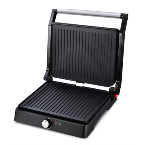 HEINNER HEPG-F2000BKSS Elektromos kontakt grill, 2000W, Szürke/Fekete