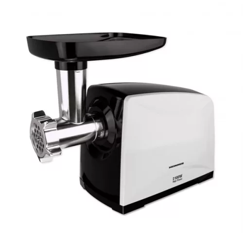 HEINNER MG-2100BKWH Húsdaráló, 1.5-1.9kg/perc, 3 vágólap, 2100W, Fehér/Fekete