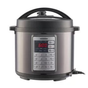   HEINNER HPCK-38BK Elektromos főzőedény, 3.8L, 14 program, LED kijelző, Szürke/Fekete