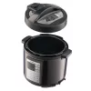 HEINNER HPCK-38BK Elektromos főzőedény, 3.8L, 14 program, LED kijelző, Szürke/Fekete