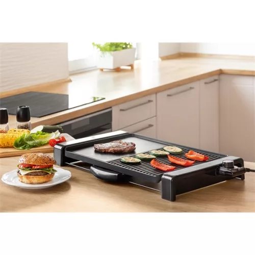 SENCOR SBG 106BK Asztali elektromos grill, 2300W, Fekete