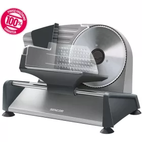 SENCOR SFS 4050SS Elektromos szeletelőgép, 0mm-15mm, Inox