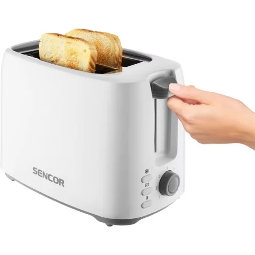 SENCOR STS 2606WH Kenyérpirító, 2 szeletes, 750W, Fehér