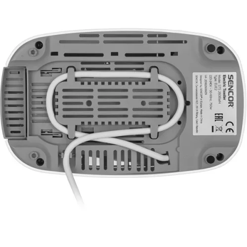 SENCOR STS 2606WH Kenyérpirító, 2 szeletes, 750W, Fehér