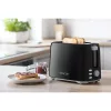 SENCOR STS 2607BK Kenyérpirító, 2 szeletes, 750W, Fekete