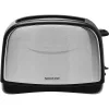 SENCOR STS 2651 Kenyérpirító, 2 szeletes, 7 intenzítás, 850W, Fekete/Inox