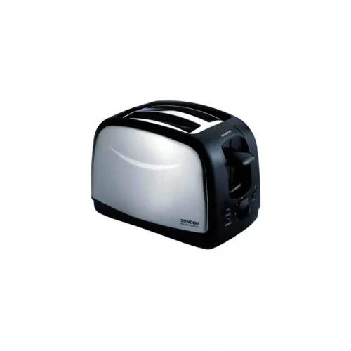 SENCOR STS 2651 Kenyérpirító, 2 szeletes, 7 intenzítás, 850W, Fekete/Inox