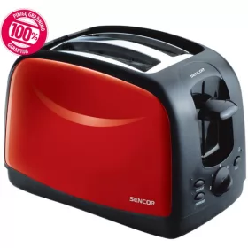 SENCOR STS 2652RD Kenyérpirító, 2 szeletes, 850W, Piros