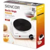 SENCOR SCP 1503WH-EUE4 Elektromos főzőlap, 18cm, 1500W, Fehér
