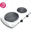 SENCOR SCP 2253WH-EUE4 Elektromos dupla főzőlap, 18cm/15cm, 2500W, Fehér