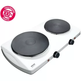   SENCOR SCP 2253WH-EUE4 Elektromos dupla főzőlap, 18cm/15cm, 2500W, Fehér