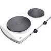 SENCOR SCP 2253WH-EUE4 Elektromos dupla főzőlap, 18cm/15cm, 2500W, Fehér