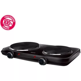   SENCOR SCP 2254BK-EUE4 Elektromos dupla főzőlap, 18cm/15cm, 2500W, Fekete